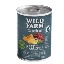 WILD FARM Superfood / Beef - Wołowina 400g